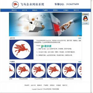 飞马企业网站系统  v4.0