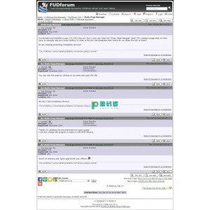 开源社区论坛系统FUDforum  v3.0.4.1