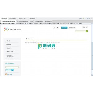 ImpressPages CMS 系统 v2.6